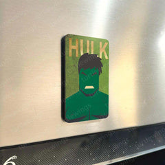 Fridge Magnets |Marvel Fridge Magnet Set – Set of 9 Superhero Metal Magnets (60x80mm)