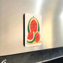 Fridge Magnets |Fruits Art Fridge Magnet Set – Set of 3 & 10 Colorful Metal Magnets (60x80mm)