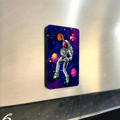 Fridge Magnets | Astronaut Space Design Fridge Magnets Set of 4 ( 60 x 80 mm)