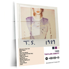 Taylor Swift – Complete Album Collection | Set of 11 | Set of 8 | Set of 4 | Premium Metal Poster Set