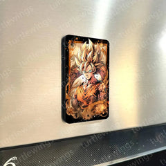 Fridge Magnets |Goku DBZ Collection Combo Fridge Magnets – Ultimate Dragon Ball Z Set of 5 ( 60 x 80 mm) - TURTLEWINGS 