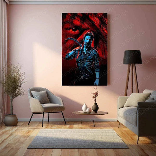 SRK Bollywood Metal Poster – The King - TURTLEWINGS 