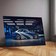 Car Metal Poster | 2005 BMW M3 GTR Need for Speed Metal Poster – Iconic Racing Game Wall Art 1 - TURTLEWINGS 