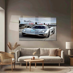 Car Metal Poster | Koenigsegg Agera Metal Poster – Luxury Hypercar Wall Art - TURTLEWINGS 