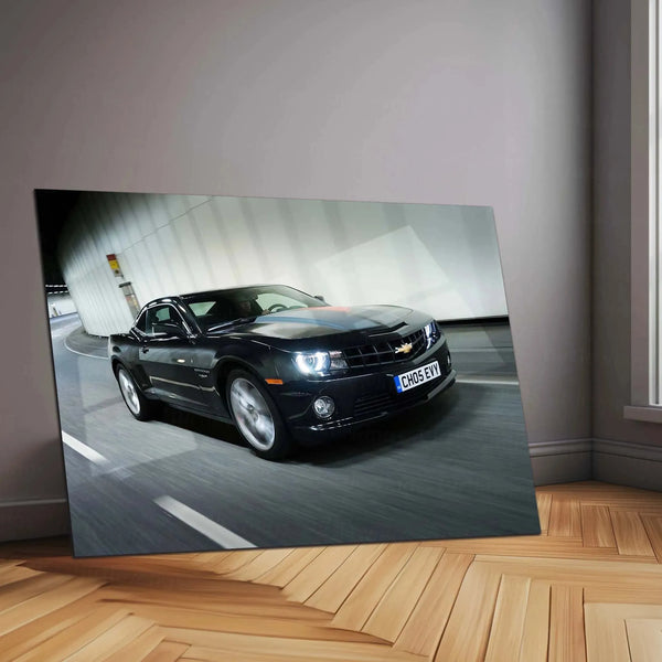 Car Metal Poster | 2012 Chevrolet Camaro Metal Poster – Modern Muscle Car Wall Art 1 - TURTLEWINGS 