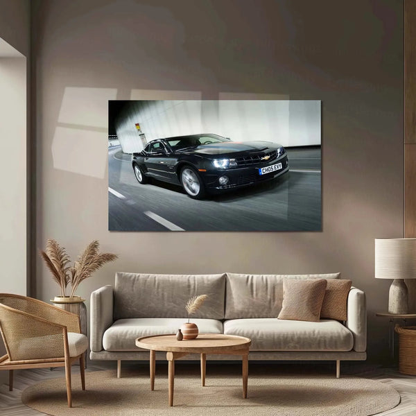 Car Metal Poster | 2012 Chevrolet Camaro Metal Poster – Modern Muscle Car Wall Art 1 - TURTLEWINGS 