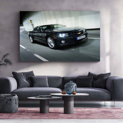 Car Metal Poster | 2012 Chevrolet Camaro Metal Poster – Modern Muscle Car Wall Art 1 - TURTLEWINGS 