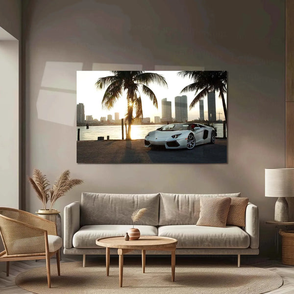 Car Metal Poster | 2014 Lamborghini Aventador LP 700-4 Metal Poster – Exotic Supercar Wall Art - TURTLEWINGS 