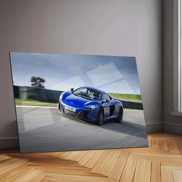 Car Metal Poster | 2015 McLaren 650S Metal Poster – Exotic Supercar Wall Art - TURTLEWINGS 