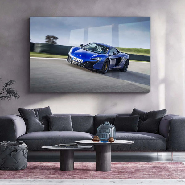 Car Metal Poster | 2015 McLaren 650S Metal Poster – Exotic Supercar Wall Art - TURTLEWINGS 