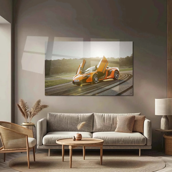 Car Metal Poster | 2015 McLaren 650S Metal Poster – Exotic Supercar Wall Art 1 - TURTLEWINGS 