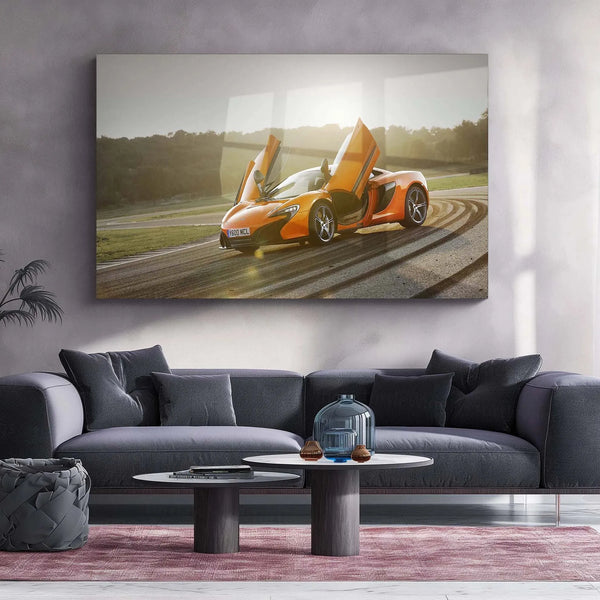 Car Metal Poster | 2015 McLaren 650S Metal Poster – Exotic Supercar Wall Art 1 - TURTLEWINGS 
