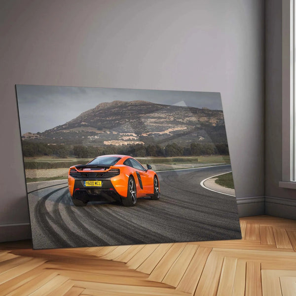 Car Metal Poster | 2015 McLaren 650S Metal Poster – Exotic Supercar Wall Art 2 - TURTLEWINGS 