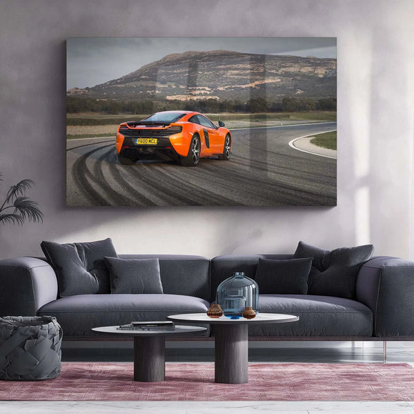 Car Metal Poster | 2015 McLaren 650S Metal Poster – Exotic Supercar Wall Art 2 - TURTLEWINGS 