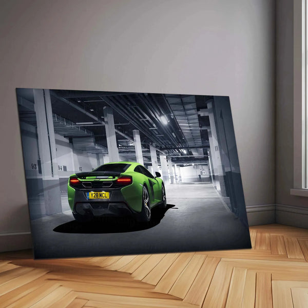 Car Metal Poster | 2015 McLaren 650S Metal Poster – Exotic Supercar Wall Art 3 - TURTLEWINGS 