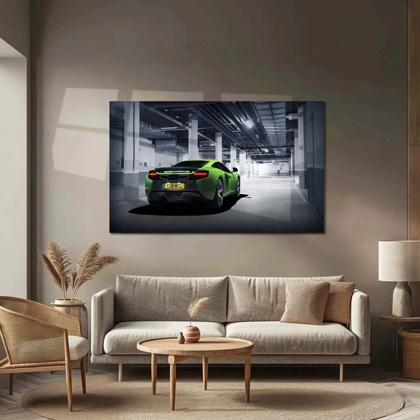Car Metal Poster | 2015 McLaren 650S Metal Poster – Exotic Supercar Wall Art 3 - TURTLEWINGS 