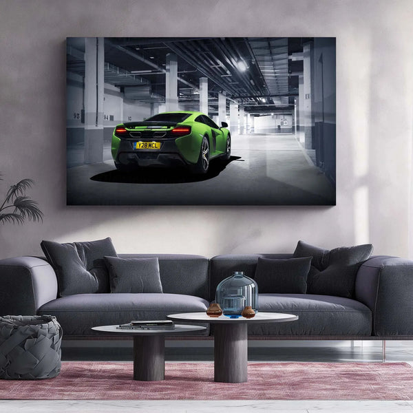 Car Metal Poster | 2015 McLaren 650S Metal Poster – Exotic Supercar Wall Art 3 - TURTLEWINGS 