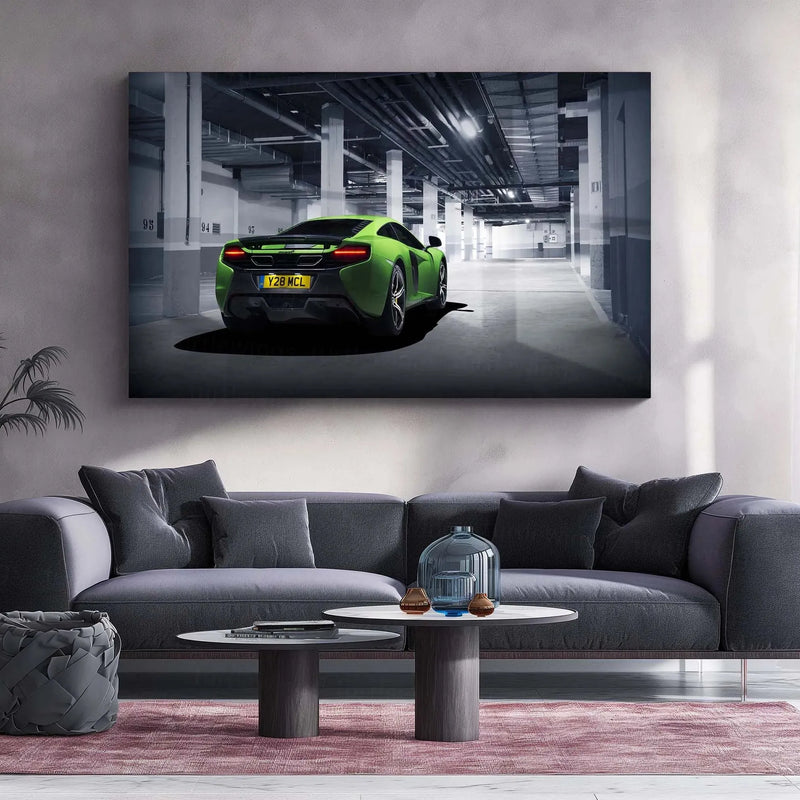 Car Metal Poster | 2015 McLaren 650S Metal Poster – Exotic Supercar Wall Art 3 - TURTLEWINGS 