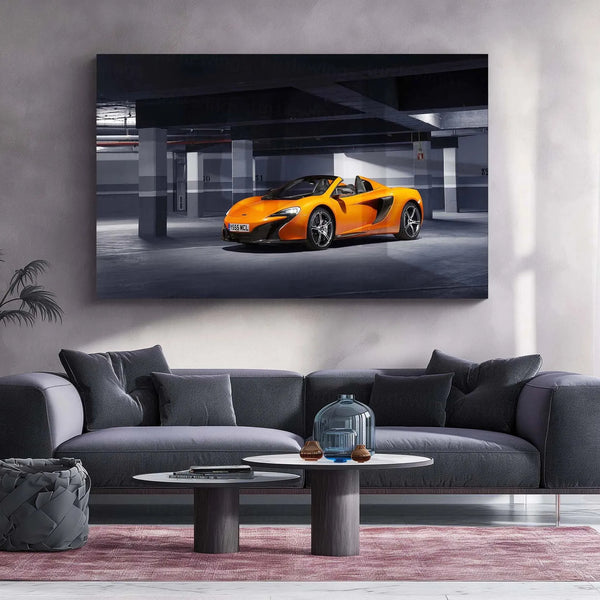 Car Metal Poster | 2015 McLaren 650S Metal Poster – Exotic Supercar Wall Art 4 - TURTLEWINGS 