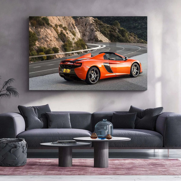 Car Metal Poster | 2015 McLaren 650S Metal Poster – Exotic Supercar Wall Art 5 - TURTLEWINGS 