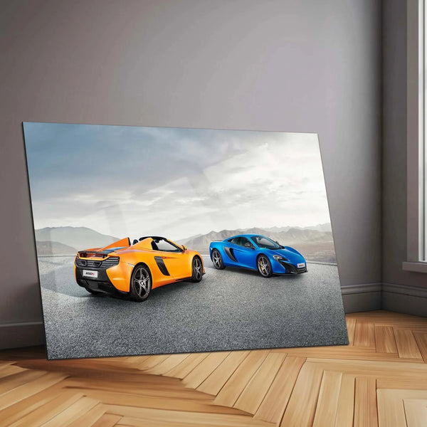 Car Metal Poster | 2015 McLaren 650S Metal Poster – Exotic Supercar Wall Art 6 - TURTLEWINGS 
