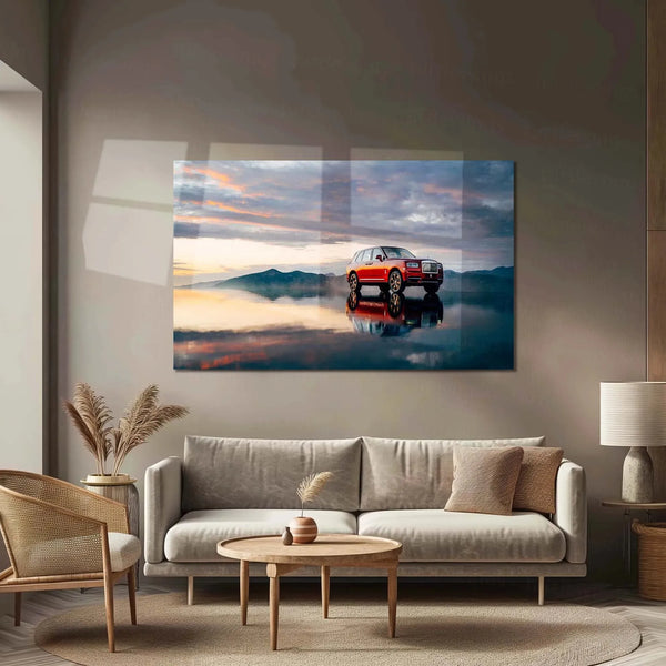 Car Metal Poster | 2019 Rolls-Royce Cullinan Metal Poster – Ultimate Luxury SUV Wall Art - TURTLEWINGS 