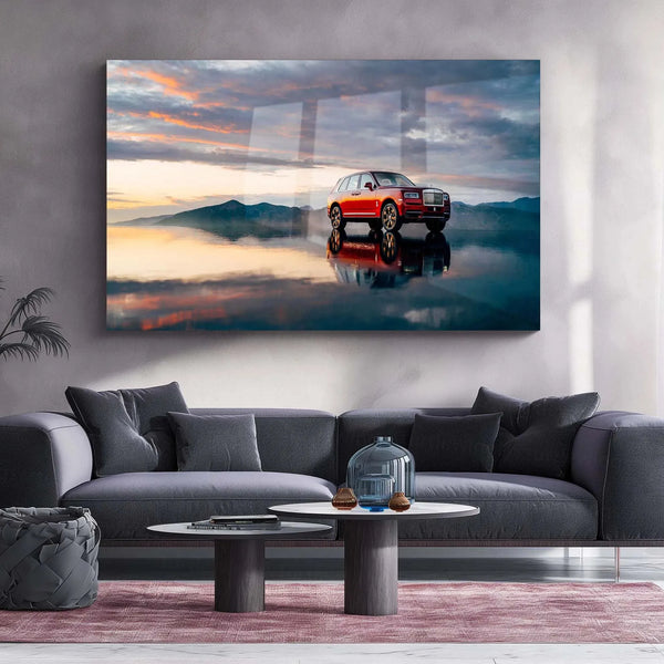 Car Metal Poster | 2019 Rolls-Royce Cullinan Metal Poster – Ultimate Luxury SUV Wall Art - TURTLEWINGS 