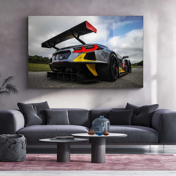 LED | ⚡ Chevrolet Camaro Neon LED Metal Poster | Muscle Car Wall Art | Illuminated Garage & Gamer Decor 02