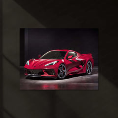 LED | ⚡ Chevrolet Camaro Neon LED Metal Poster | Muscle Car Wall Art | Illuminated Garage & Gamer Decor 03 - TURTLEWINGS 