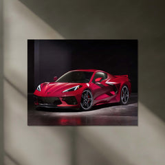 LED | ⚡ Chevrolet Camaro Neon LED Metal Poster | Muscle Car Wall Art | Illuminated Garage & Gamer Decor 03 - TURTLEWINGS 