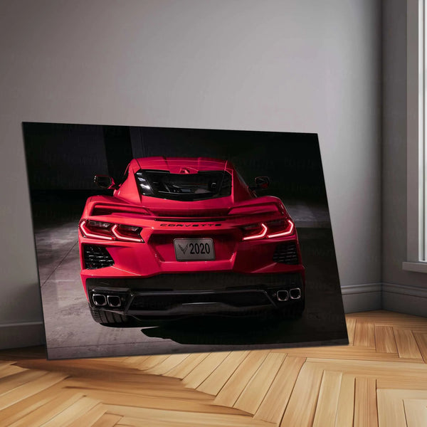 LED | ⚡ Chevrolet Camaro Neon LED Metal Poster | Muscle Car Wall Art | Illuminated Garage & Gamer Decor 03
