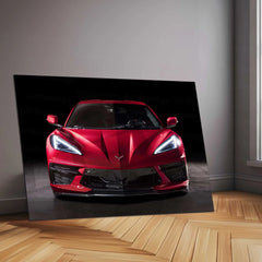 LED | ⚡ Chevrolet Camaro Neon LED Metal Poster | Muscle Car Wall Art | Illuminated Garage & Gamer Decor 04 - TURTLEWINGS 