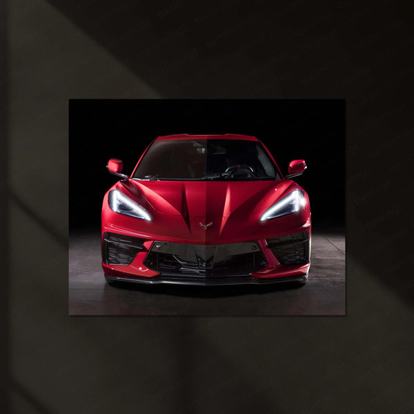 LED | ⚡ Chevrolet Camaro Neon LED Metal Poster | Muscle Car Wall Art | Illuminated Garage & Gamer Decor 04