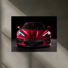 LED | ⚡ Chevrolet Camaro Neon LED Metal Poster | Muscle Car Wall Art | Illuminated Garage & Gamer Decor 04 - TURTLEWINGS 