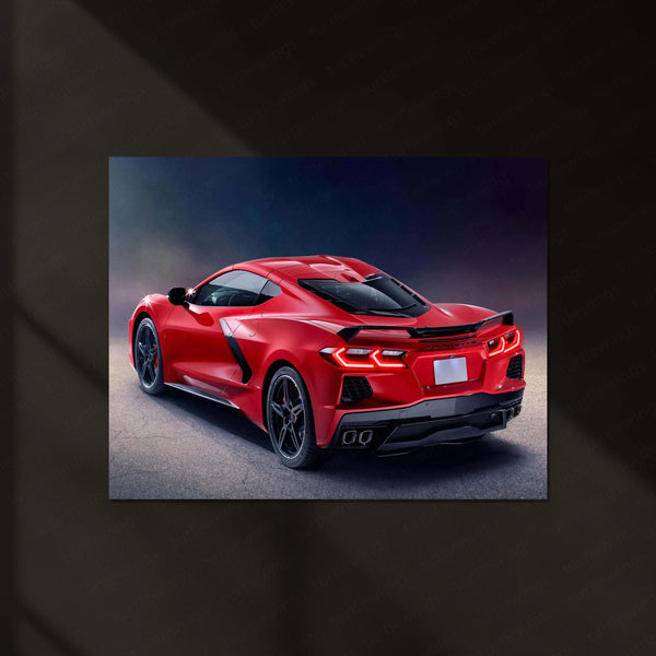 LED | ⚡ Chevrolet Camaro Neon LED Metal Poster | Muscle Car Wall Art | Illuminated Garage & Gamer Decor 05