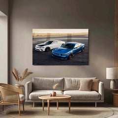 2020 Dodge Charger SRT Hellcat Widebody Metal Poster | High-Performance Muscle Car Art - TURTLEWINGS 