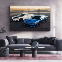 2020 Dodge Charger SRT Hellcat Widebody Metal Poster | High-Performance Muscle Car Art - TURTLEWINGS 