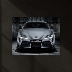 LED | 🔥 Toyota Supra Neon LED Metal Poster | JDM Legend Wall Art | Turbocharged Street Racer Glow Decor 02 - TURTLEWINGS 