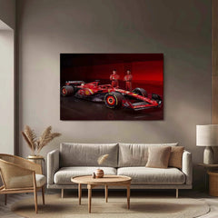 2024 Formula 1 Ferrari SF-24 (006) Metal Poster | Ultimate Racing Performance Art - TURTLEWINGS 