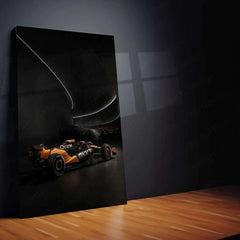 2024 Formula 1 McLaren MCL38 (003) Metal Poster | Stunning McLaren F1 Racing Art - TURTLEWINGS 