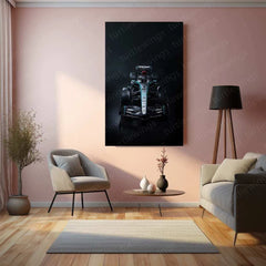 2024 Formula 1 Mercedes-AMG W15 F1 E-Performance (003) Metal Poster | Mercedes F1 Racing Art - TURTLEWINGS 