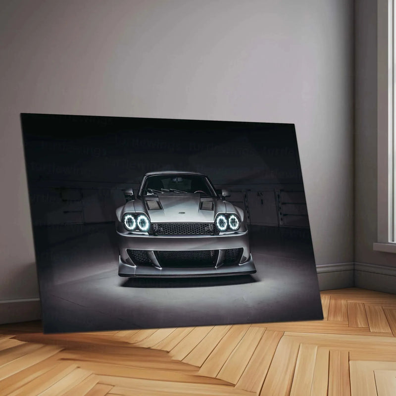 Car Metal Poster | 2024 TWR Supercat Metal Poster – Hypercar Performance Wall Art - TURTLEWINGS 