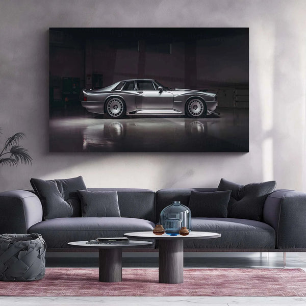 Car Metal Poster | 2024 TWR Supercat Metal Poster – Hypercar Performance Wall Art 1 - TURTLEWINGS 