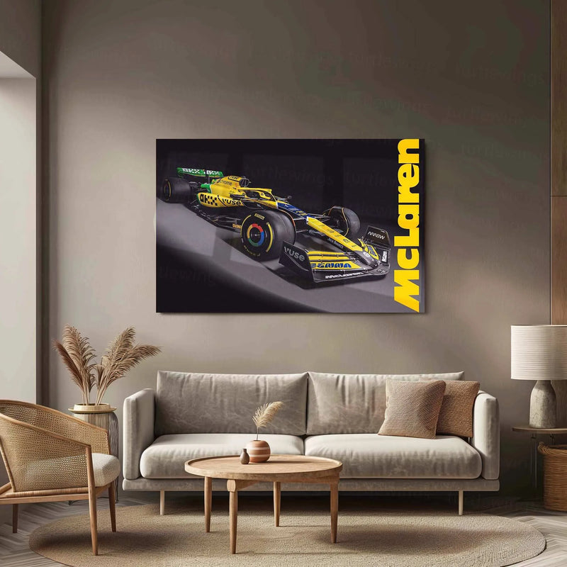 2024 Senna Formula 1 Metal Poster | F1 Racing Legend | Motorsport Wall Art - TURTLEWINGS 