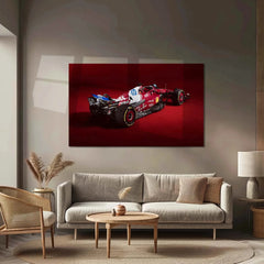 Car Metal Poster | 2025 Formula 1 Ferrari SF-25-004 Metal Poster – Ultimate Racing Wall Art - TURTLEWINGS 