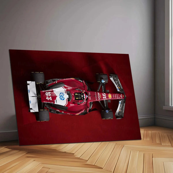 Car Metal Poster | 2025 Formula 1 Ferrari SF-25-004 Metal Poster – Ultimate Racing Wall Art 1 - TURTLEWINGS 