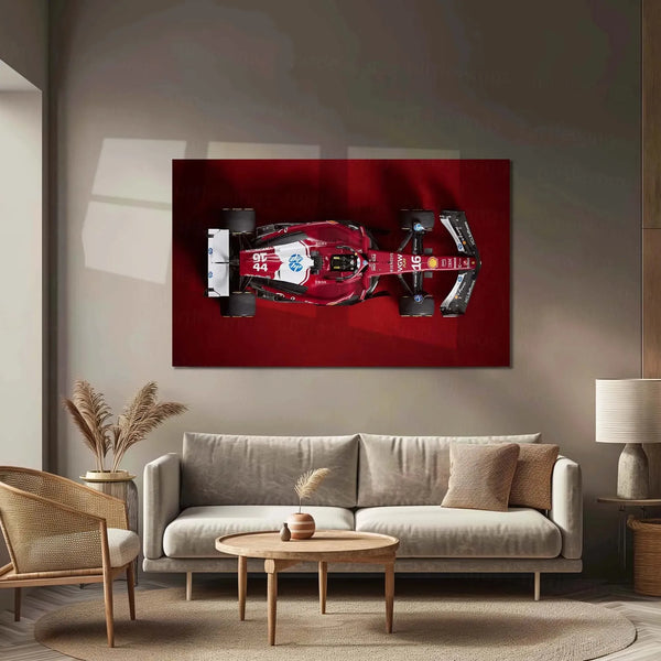 Car Metal Poster | 2025 Formula 1 Ferrari SF-25-004 Metal Poster – Ultimate Racing Wall Art 1 - TURTLEWINGS 