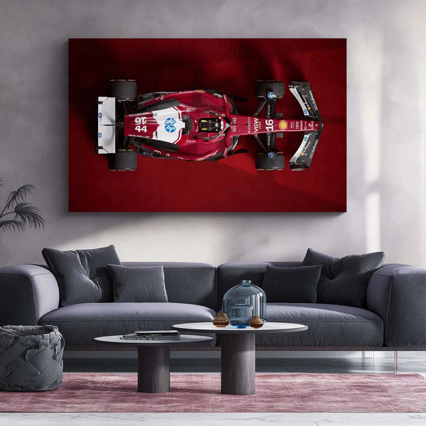 Car Metal Poster | 2025 Formula 1 Ferrari SF-25-004 Metal Poster – Ultimate Racing Wall Art 1 - TURTLEWINGS 