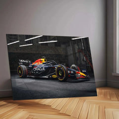 Car Metal Poster | 2025 Formula 1 Red Bull Racing RB21-001 Metal Poster – Ultimate F1 Wall Art - TURTLEWINGS 