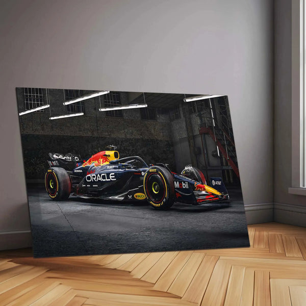 Car Metal Poster | 2025 Formula 1 Red Bull Racing RB21-001 Metal Poster – Ultimate F1 Wall Art - TURTLEWINGS 